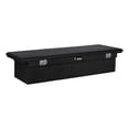 thumbnail image 1 of UWS EC10402 66-Inch Gloss Black Heavy-Wall Aluminum Truck Tool Box with Low Profile, RigidCore Lid, 1 of 7