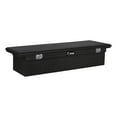 thumbnail image 1 of UWS EC10462 69-Inch Gloss Black Heavy-Wall Aluminum Truck Tool Box with Low Profile, RigidCore Lid, 1 of 3