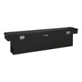thumbnail image 1 of UWS EC10822 69-Inch Gloss Black Heavy-Wall Aluminum Deep Slim Truck Tool Box, RigidCore Lid, 1 of 7