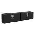 thumbnail image 1 of UWS EC40052 72-Inch Gloss Black Heavy-Wall Aluminum Double-Door Topside Tool Box, 1 of 7