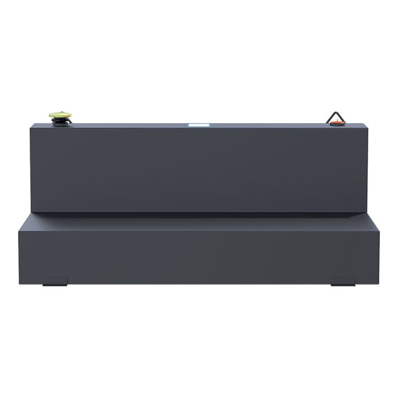 UWS ST-100-L-MB Black Liquid Transfer Tank 64" x 32.75" x 28", 190 lbs