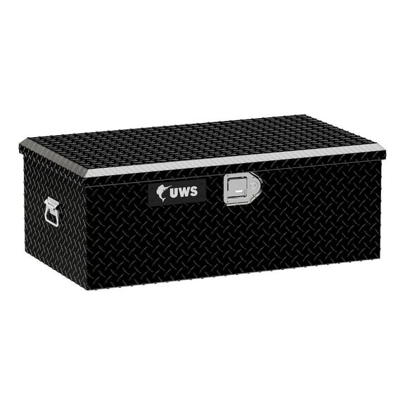UWS/United Welding Services FOOT-LOCKER-BLK UWSFOOT-LOCKER-BLK 36 X 19 X 12 FOOTLOCKER CHEST-BLACK