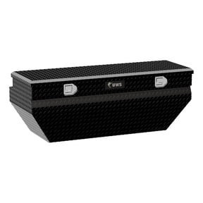 UWS/United Welding Services TBC-55-WN-BLK UWSTBC-55-WN-BLK BLACK/55IN CHEST BOX WEDGED & NOTCHED(NO TRAY AVAILABLE)