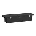 thumbnail image 1 of UWS/United Welding Services TBS-69-LP-MB UWSTBS-69-LP-MB UWS 69IN ALUMINUM SINGLE LID CROSSOVER TOOLBOX LOW PROFILE MATTE BLACK Fits select: 2015-2016 FORD F150, 2003-2023 CHEVROLET SILVERADO, 1 of 9