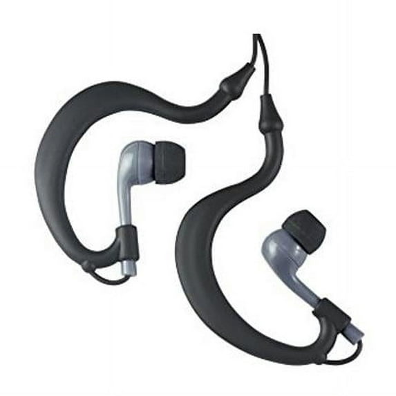 UWater Triple Axis Action Stereo Earphones, 100 Percentage  Waterproof, Black & Grey