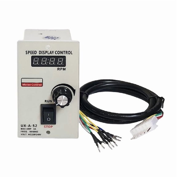 UX-A-52 Adjustable Motor Speed Controller 400W LED Display for Various Industrial Applications Stepless Speed Control