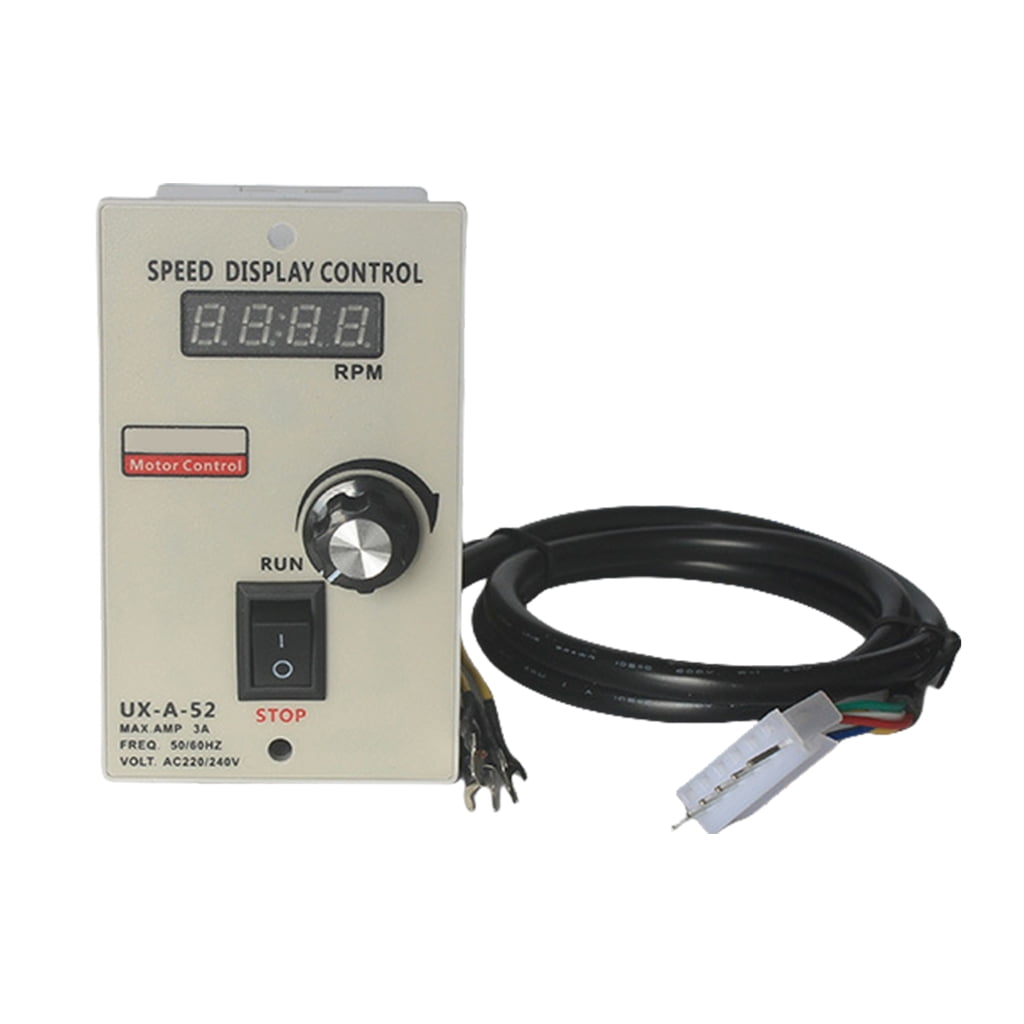 Variable Speed Control Display UX-A-52 LED Display Motor Speed Controller 400W AC220V 50/60Hz Motor ...
