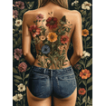 thumbnail image 1 of UXIEQU 2D Flat Vintage Moody Botanical Wall Art, French Cottagecore Large Gallery Print, 15.75x11.81 Inches Living Room Decor, 1 of 8