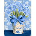 thumbnail image 1 of UXIEQU Blue Hyacinth Flower Pot Canvas Wall Art Print 15.75x11.81 Inches, 1 of 8
