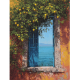 thumbnail image 1 of UXIEQU Lemon Tree Window Scene Canvas Wall Art Print 15.75x11.81 Inches, 1 of 8