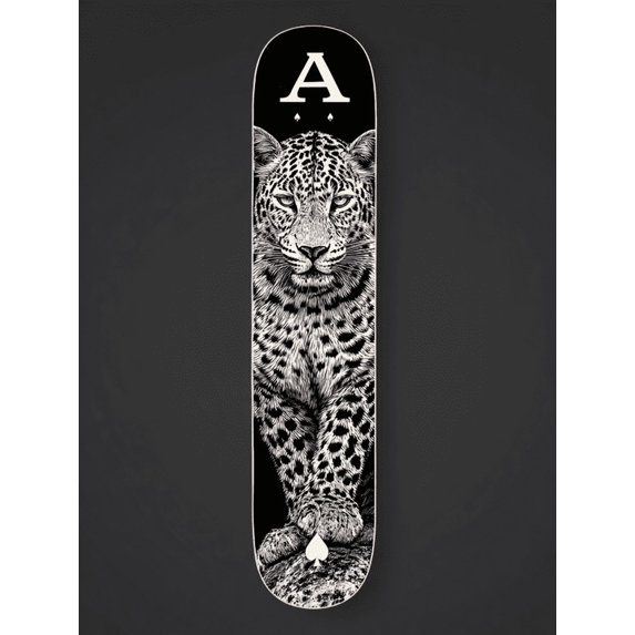 UXIEQU Leopard Print Artwork Canvas Wall Art 15.75x11.81 Inches