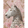 thumbnail image 1 of UXIEQU Leopard Unicorn Floral Botanical Canvas Wall Art 15.75x11.81 Inches, 1 of 8