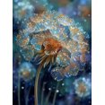 thumbnail image 1 of UXIEQU Magical Glowing Dandelion Canvas Wall Art Print 15.75x11.81 Inches, 1 of 8