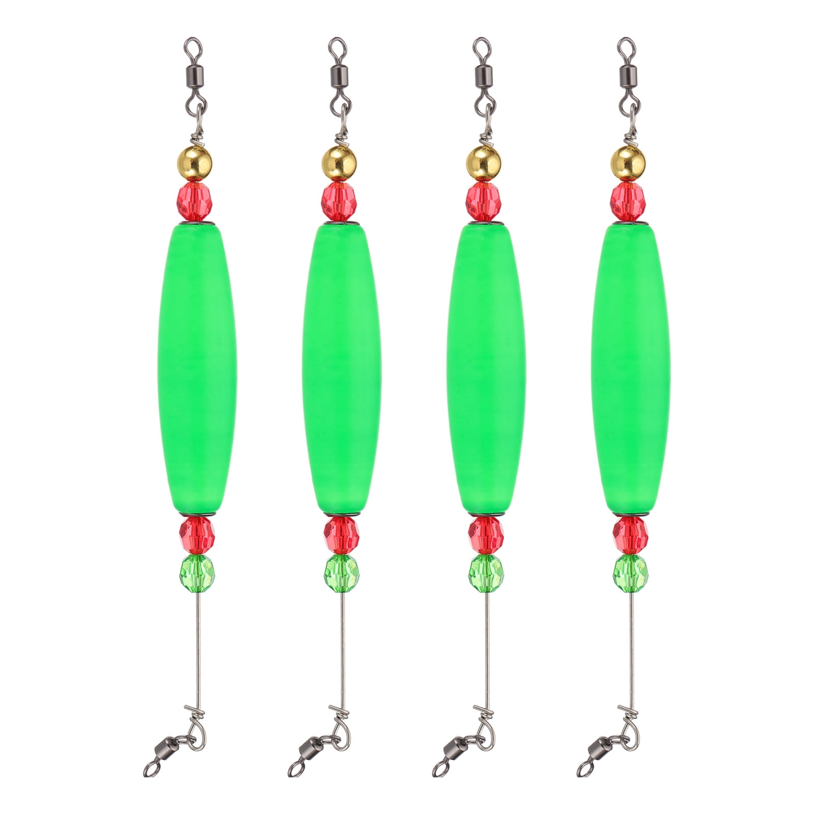 UXcell Fishing Bobbers Floats 8.3 Inch, 4 Pack Olive Fishing Bobbers ...