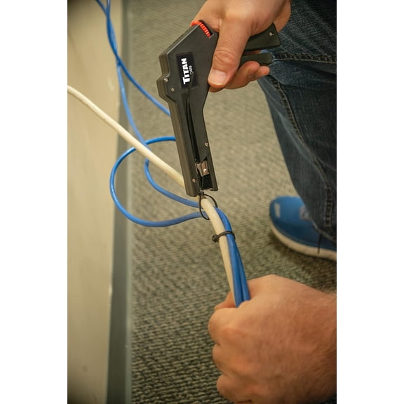 UYGDUY-11416 Adjustable Cable Tie Gun, Black