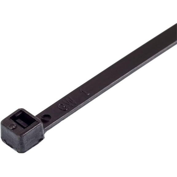 UYGDUY-12 Inch Black Zip Ties, 100 Pack, 50lb Strength, UV Resistant Long Nylon Cable Ties, Self-Locking 12" Tie Wraps