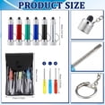 thumbnail image 1 of UYGDUY-12 Pcs Mini LED Flashlights Keychain Bulk Mini Screwdriver Keychain Set Father's Day Adult Tool Favors Prize for Father Men Husband Neighbor Gifts (Red,Yellow,Blue), 1 of 4
