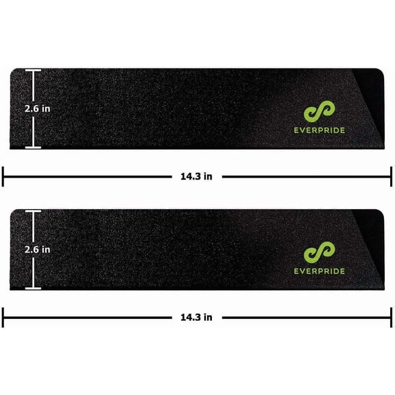 UYGDUY-14 Inch Chef Knife Guard Set (2-Piece Set) Long Knives Blade Edge Cover Sheaths for Chefs Knives Durable, BPA-Free, Felt Lined, Sturdy ABS Plastic Knives Not Included
