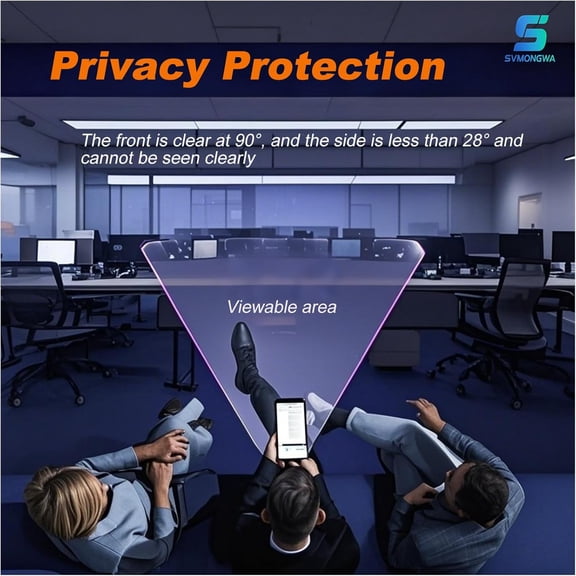 UYGDUY-2+2 Pack Privacy Screen Protector for Samsung Galaxy A54 With 2 Pack Camera Lens Protector,Full Coverage Anti-Spy Tempered Glass Film,9H Hardness,Bubble Free,Easy to Install