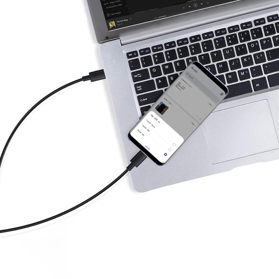 UYGDUY-2-Pack Micro USB to USB C Cable, Data Transfer and Charging Cord for Old Android 3 ft