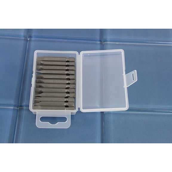 UYGDUY-25 pc 1/4 Inch Flat Impact Ready 2 Inch Length Slotted Screwdriver Insert Bit Hex Shank with Quick Release Slot
