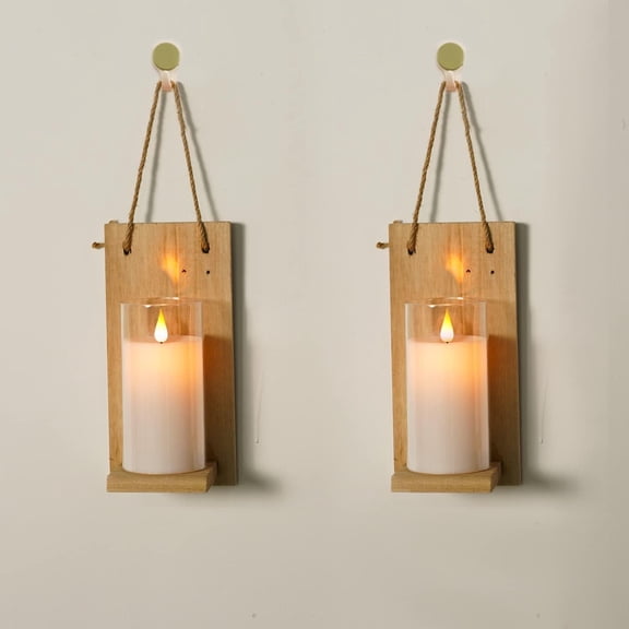 UYGDUY-3" x 6" Pure White Flickering Flameless Candles with Clear Shell, Unbreakable Glass Battery Operated Plexiglass LED Pillar Radiance Candles with Remote Control and Timer
