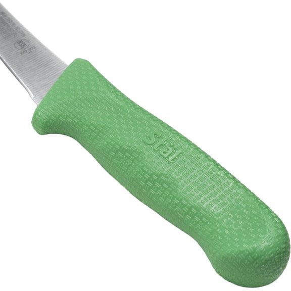 UYGDUY-6" Commercial-Grade German Steel Boning Knife, Curved, Green