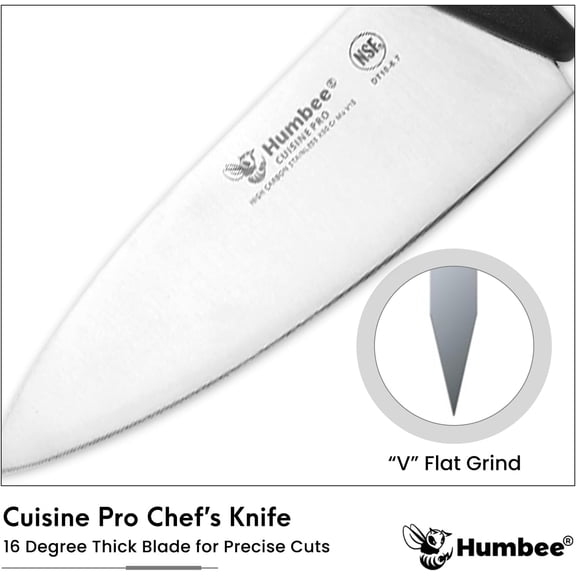 UYGDUY-6-Inch Chef Knife, NSF Certified Razor-Sharp High Carbon Stainless Steel Blade  Ergonomic Color Coded Handle, Non-Slip Grip Kitchen Knife, DT-10 Series, Cool Grey