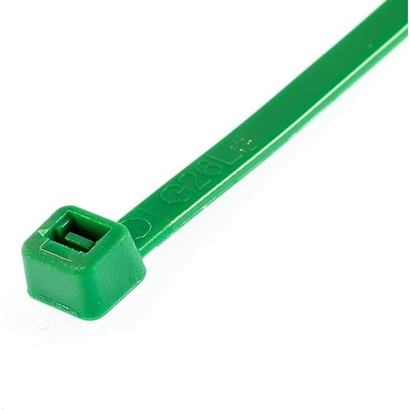 UYGDUY-6 Inch Green Zip Ties, 100 Pack, 40lb Strength, UV Resistant Strong Nylon Cable Ties, Self-Locking 6" Tie Wraps