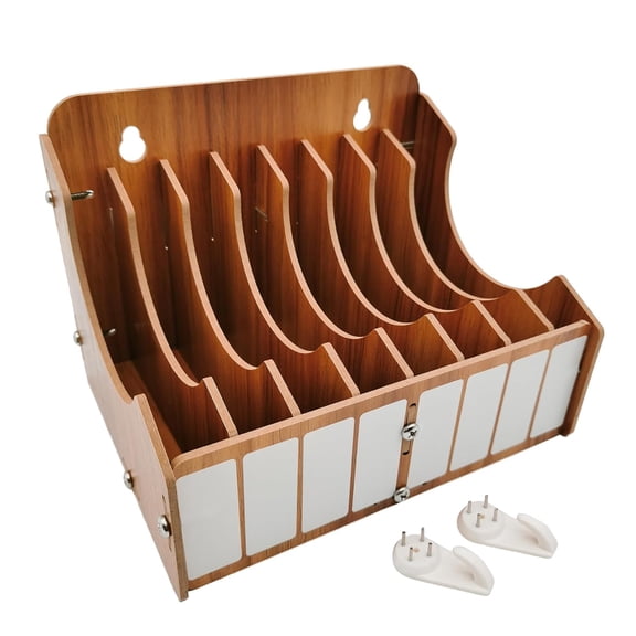UYGDUY-8-Tier Sandpaper Organizer Fit for Sanding Discs 5 Inch, Sandpaper Storage Holder, Woodworking Tool Box Organizers and Storage Rack (Excluding Sandpaper), 1 Pack