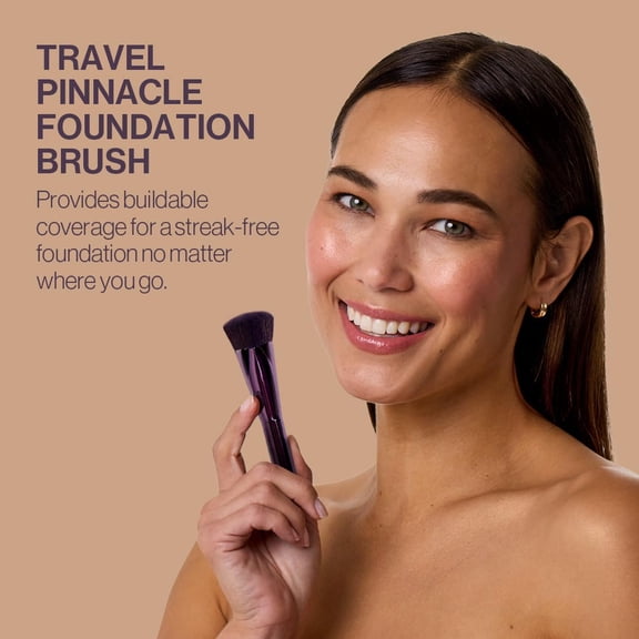 UYGDUY-Anisa Beauty Pinnacle Foundation Brush | Professional Makeup Brush for Buffing, Blending & Building Coverage | Made with Soft, Vegan & Cruelty-Free Fibers for Liquid or Cream Foundation