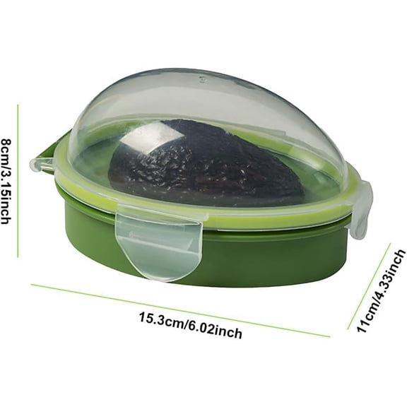 UYGDUY-Avocado Saver, Avocados Storage Container, Reusable Individual Avocado Keeper, Food Crisper Storage Box to Keep Your Avocados Fresh for Days