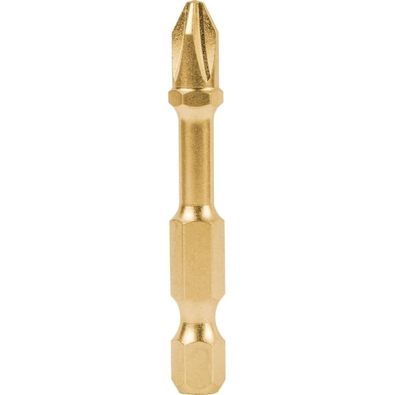 UYGDUY-B-60523 Impact Gold #2 Phillips 2 Power Bit, 15/Pk