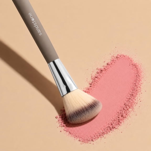 UYGDUY-Blush Brush  Soft Makeup Brush for Even, Natural Color Application  Ultra-Soft Vegan Bristles  Cruelty-Free