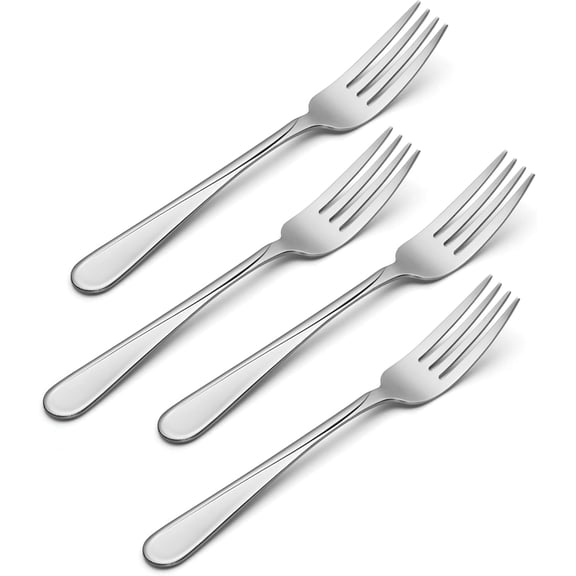 UYGDUY-Flight Everyday Flatware Dinner Forks, Set of 4
