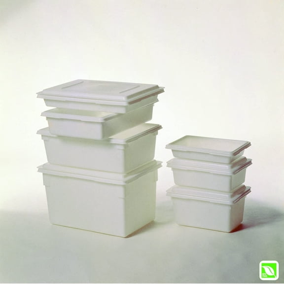 UYGDUY-Food Storage Box, 2 Gallon Capacity, White, for Restaurant/Kitchen/Cafeteria