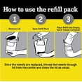 thumbnail image 1 of UYGDUY-Heavy-Duty Cleaning Wipes Refill Pack, Fits 90-Count Canister, Extra-Large 10" x 12" Multi-Surface Wipes for Grease, Grime, and Tough Stains, Convenient Refill for Home, Auto, and More, 1 of 4