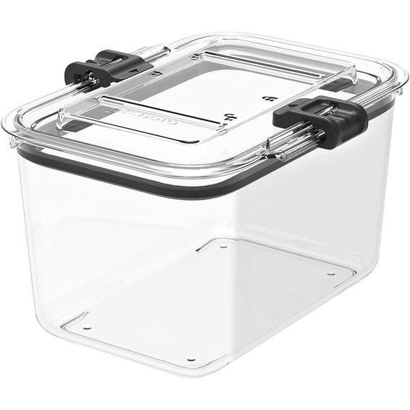 UYGDUY-Latchlok 7.8 Cup Tritan Food Storage Container, Set of 2, Clear