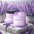 thumbnail image 1 of UYGDUY-Lavender Candle, Soy Candles for Women, Soy Candles for Home Scented, 2 Pack Aromatherapy Candle Gift Set for Relaxing, Stress Relief & Home Decor, 1 of 3