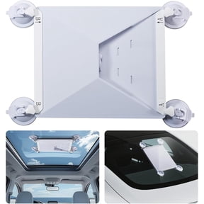UYGDUY-MOOKATTO Starlink Mini Suction Cup Mount, Secure Mounting Kit for Car Windows & Sunroofs,Having a Strong Suctionwith Anti-Slip Pads for RV, Truck, Van, Boat, Yacht (White)