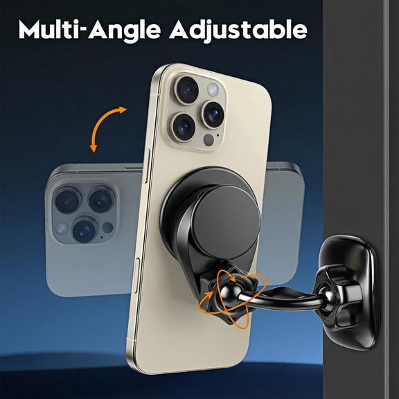 UYGDUY-Magnetic Gym Phone Holder for Popsocket, Strong Base Magnets Phone Holder Compatible for Popsocket, Support Gym Accessories Golf Cart and Any Metal Surface