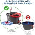 thumbnail image 1 of UYGDUY-Matthew Cleaning 6Pack Blue Microfiber Spin Mop Replacement Head Compatible with EasyWring Spin Mop Replace Head-EasyWring High Absorbency,Machine Washable, Microfiber Spin Mop Refills, 1 of 4
