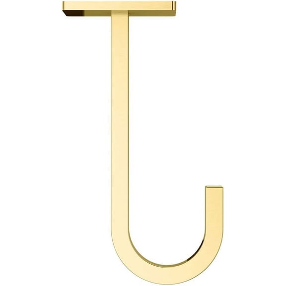 UYGDUY-N275-533 Extended Ceiling Hook, 5", Brushed Gold