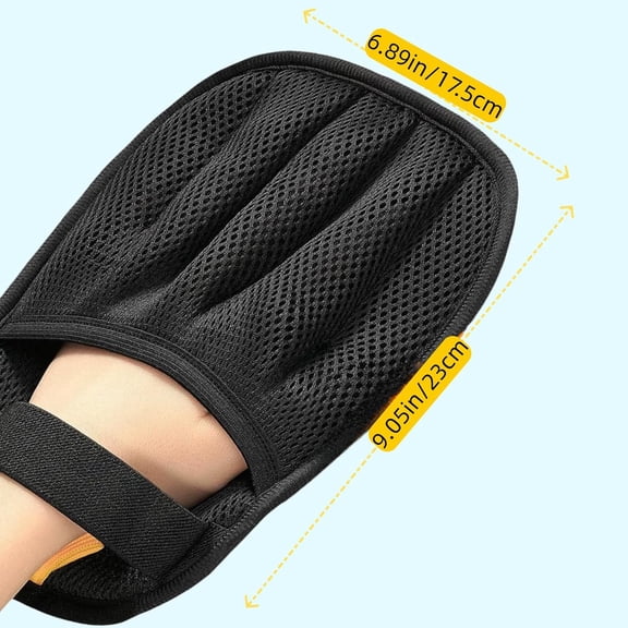 UYGDUY-Pet Hair Removal Glove for Dogs & Cats, Reusable Washable Electrostatic Magic Brush Gloves, Pet Hair Remover Tool for Clothing, Bed, Couch, Carpet, Car Seat