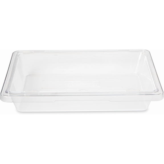 UYGDUY-Polycarbonate Food Storage Box/Tote, 2 Gallon, Clear, for Restaurant/Kitchen/Cafeteria