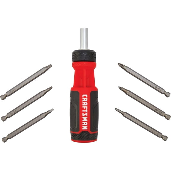 UYGDUY-Ratcheting Screwdriver, Push-n-Pick Set, 7 Piece (CMHT68131)