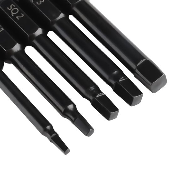 UYGDUY-Robertson Square Drill Bit Set (24 Pack - 2.3" Long Magnetic Heads) Square Screwdriver Bit Sizes #0, #1, #2, #3, and #4