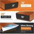 thumbnail image 1 of UYGDUY-Rolling Knife Sharpener Kit, N45 Magnetic Razor-Sharp Knife Sharpening Kit with 15° & 20° Base, Kitchen Knife Sharpener Set with 400 Diamond and 1000 Ceramic Discs Ideal Gift, 1 of 4