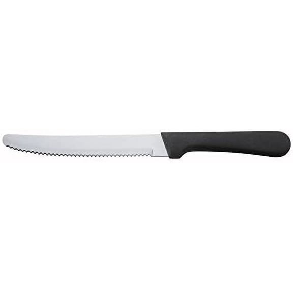 UYGDUY-Round Tip Steak Knife with Plastic Handle, 5 Inch Blade -- 12 per Case