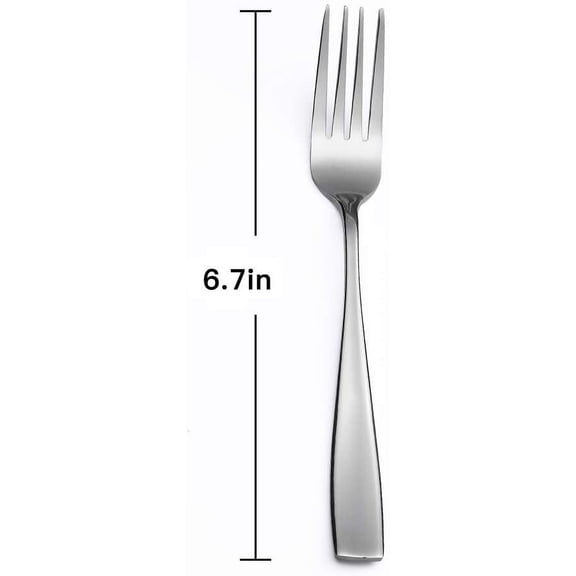UYGDUY-Staintess Steel Salad Forks Set,6.7-Inch,12-Piece